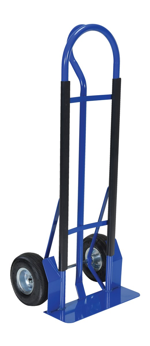 Vestil Steel Hand Truck with Pneumatic Wheels - 600 lb For Wire-D Series - Blue