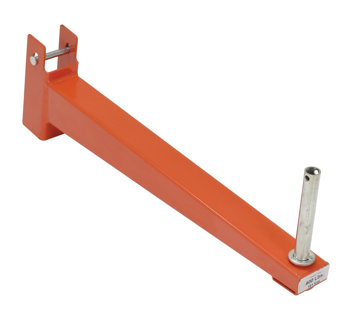 Vestil Steel Standard Cantilever - 10 Degree Incline Arm 36 In. Length 200 lb - Orange