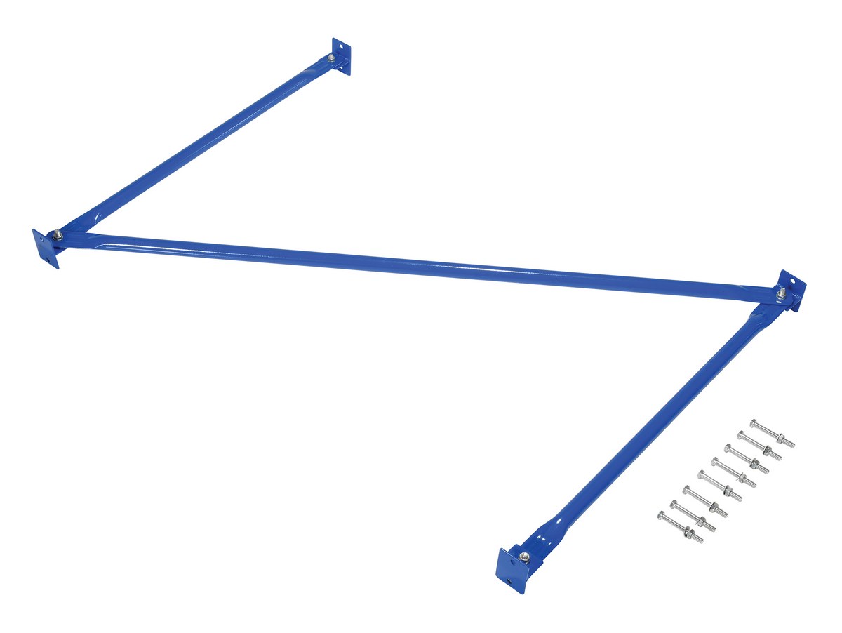 Vestil Steel Standard Cantilever Brace Set - 72 In. x 36 In. - Blue