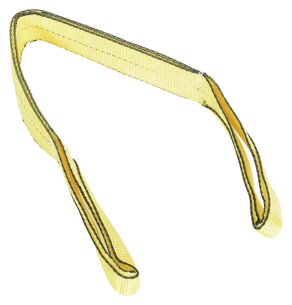 Vestil Polyester Lifting Web Sling - 3 In. x 4 Ft. - Yellow