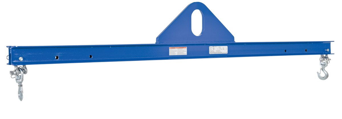 Vestil Steel Economy Spreader Beam - 72 In Length 1,000 lb - Blue