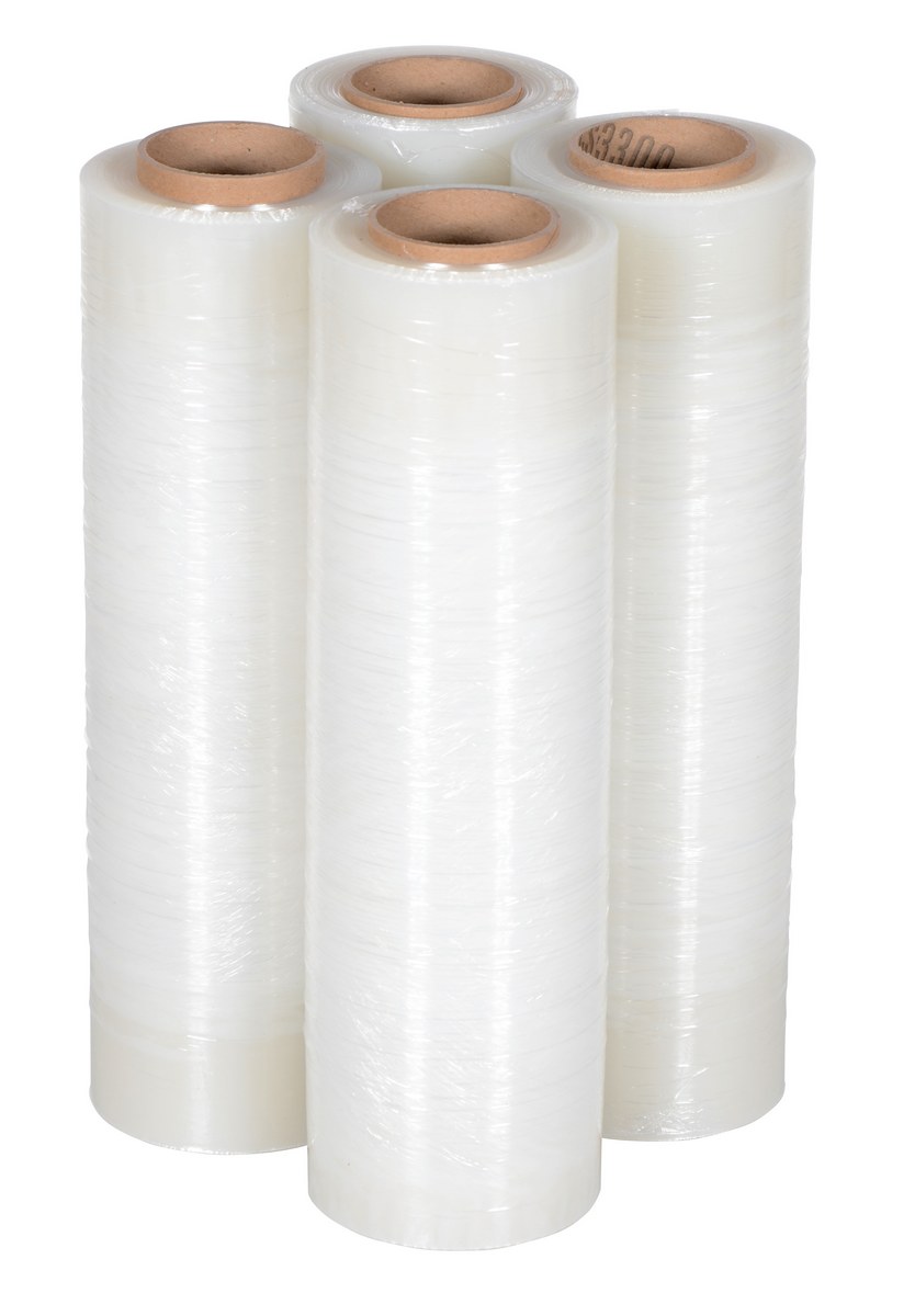 Vestil Clear Stretch Wrap Film For Hand Held Wrapper - 1,500 Feet