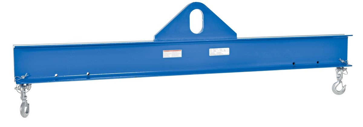 Vestil Steel Economy Spreader Beam - 72 In Length 6,000 lb - Blue