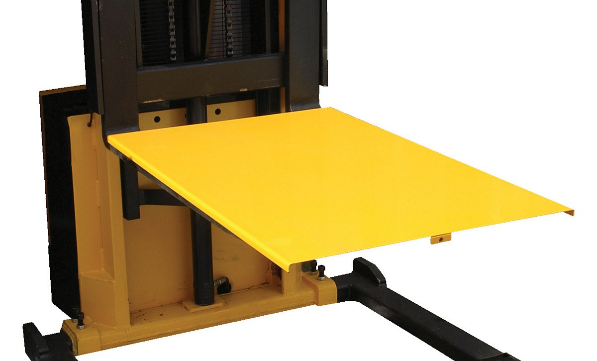 Vestil Steel Solid Platform - 45 In. x 27-3/4 In. x 3-3/4 In. 2000 lb For SNM Models - Yellow