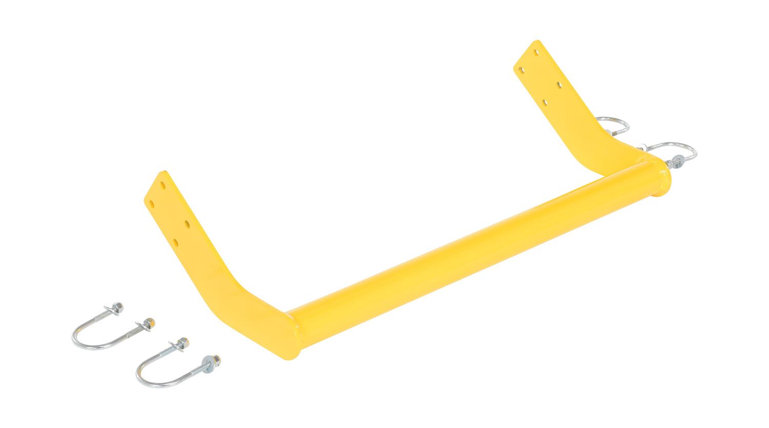 Vestil Steel Retro Fit Back Rail Kit For - 3 Step Poly Step Stool - Yellow