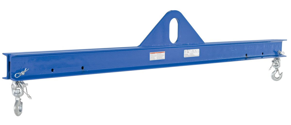 Vestil Steel Economy Spreader Beam - 72 In Length 4,000 lb - Blue