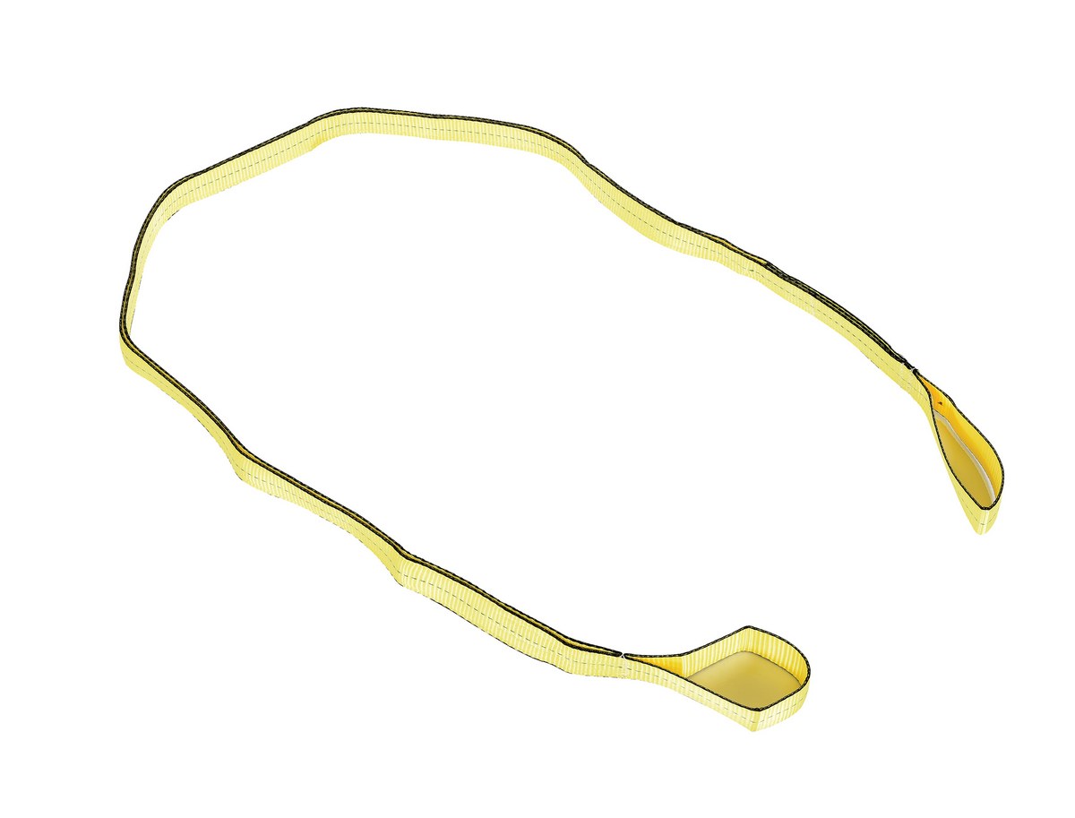 Vestil Polyester Lifting Web Sling - 2 In. x 10 Ft. - Yellow