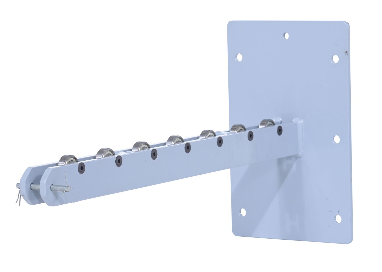 Vestil Steel Counter Balanced Power Lift Single Spindle With Rollers - 2-3/8 In. Attachment 200 lb - Gray
