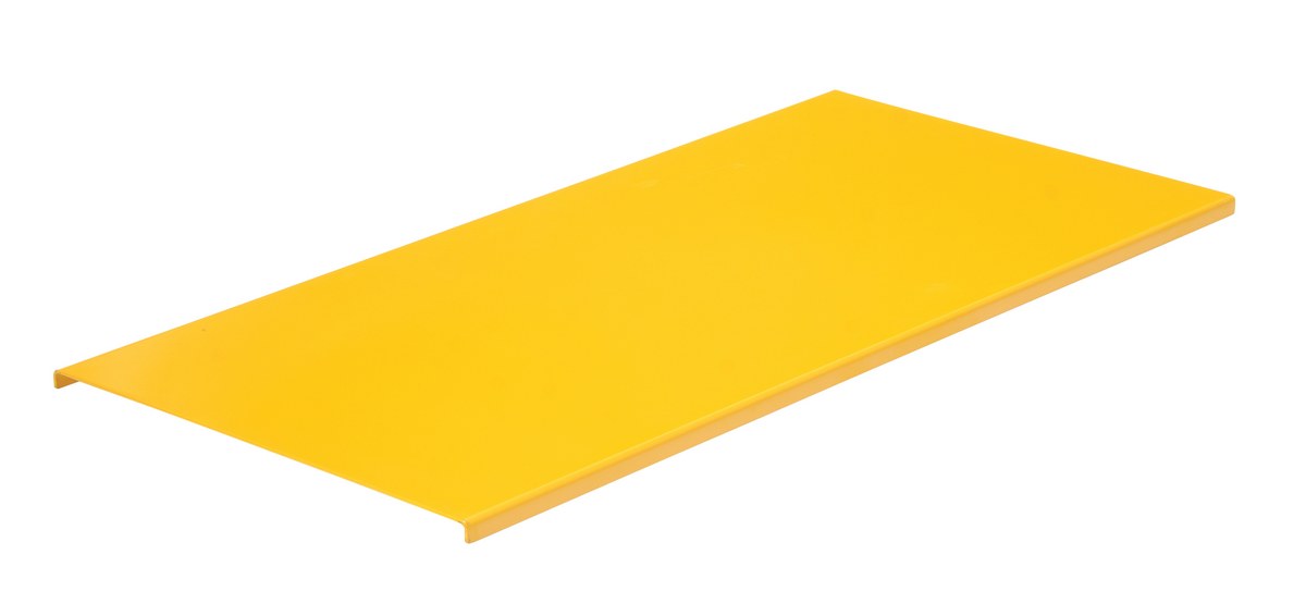 Vestil Steel Solid Platform - 44 In. x 21-1/4 In. For Tote-A-Load Forks - Yellow