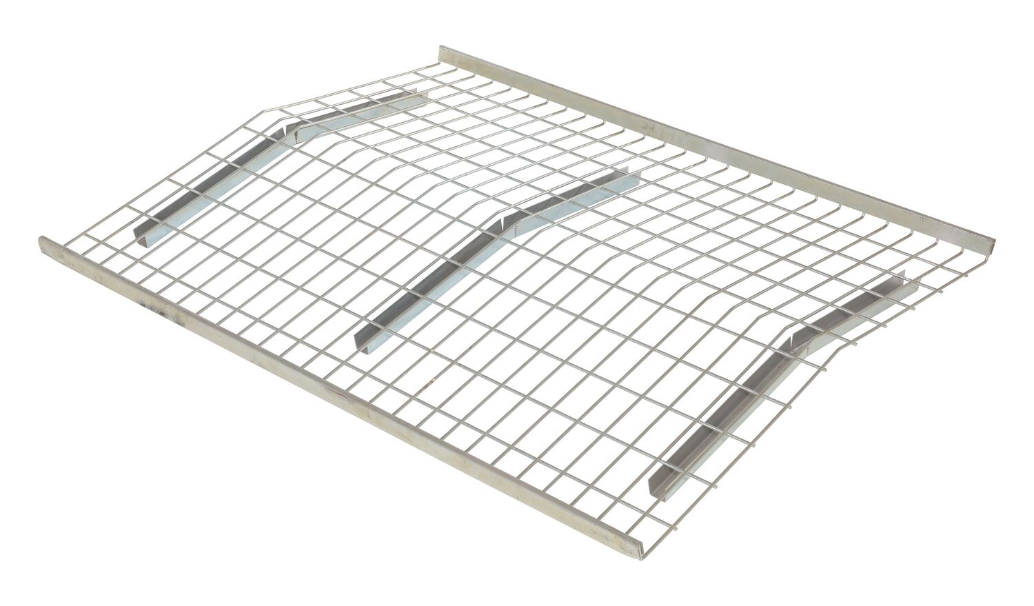Vestil Steel Pallet Rack Crown Wire Deck - 42 In. x 46 In. 650 lb - Silver