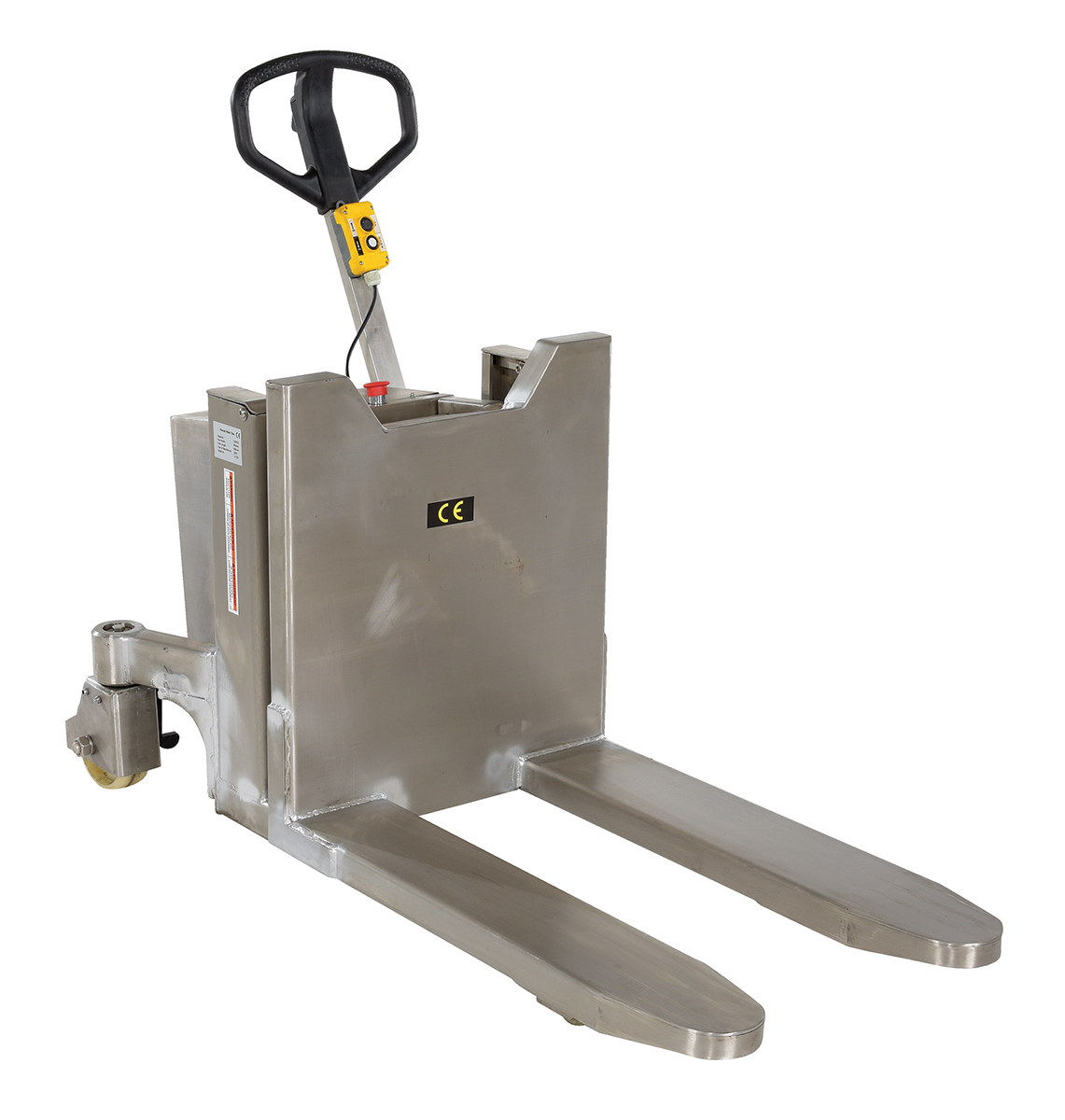 Vestil Stainless Steel Tilt Master DC Powered - 12 Volt 2,200 lb - Silver