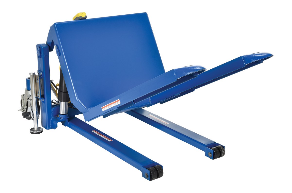 Vestil Steel Tilt Master AC Powered - 4,000 lb - Blue