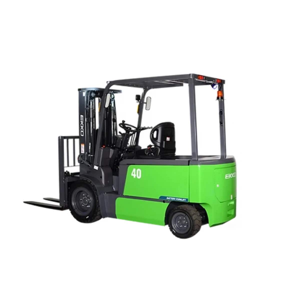 EKKO EK40T-LI 8,000 lbs 4-Wheel Electric Forklift Li-Ion