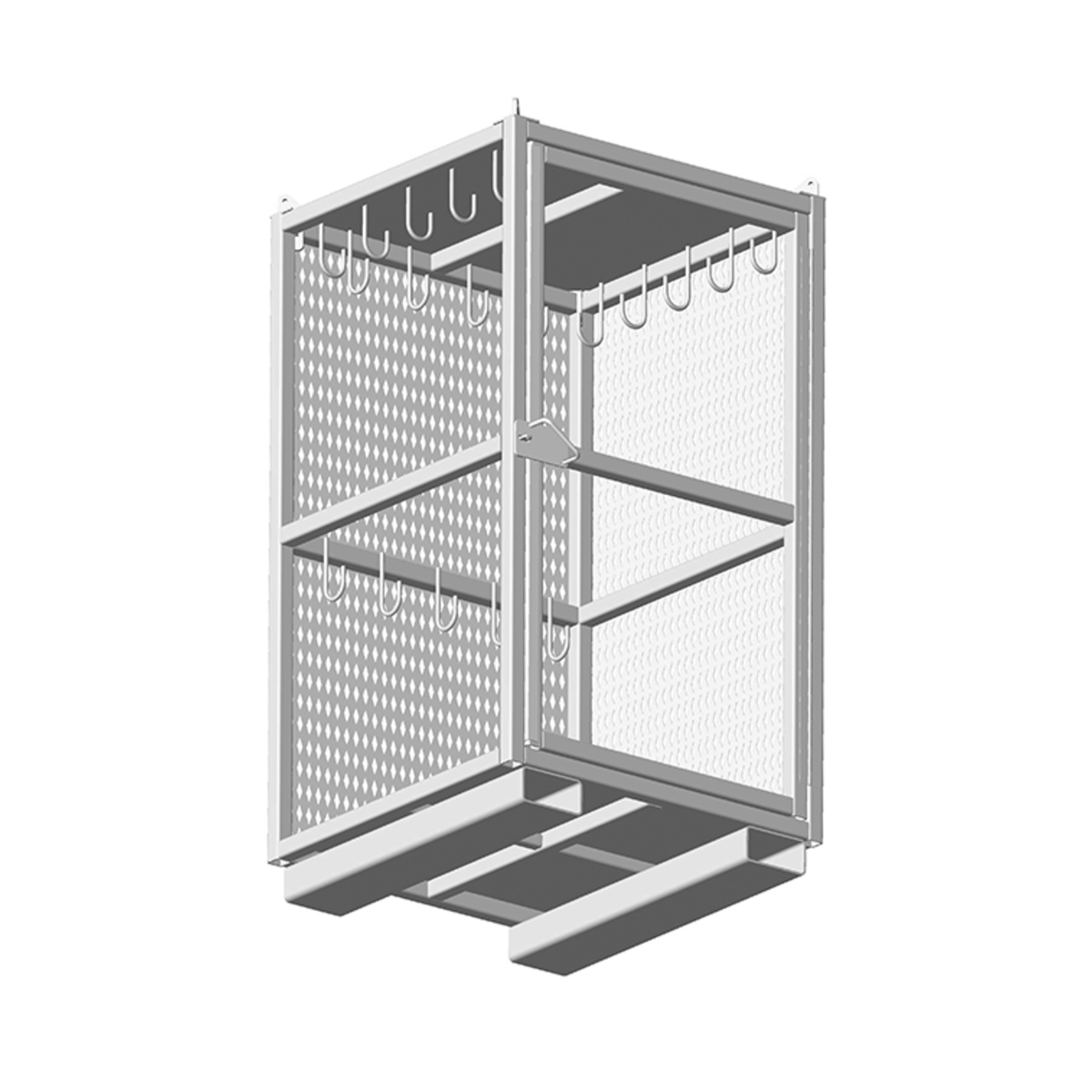 Machining & Welding Rigging Cage 2,000 lbs WLL, 79x42X42 in