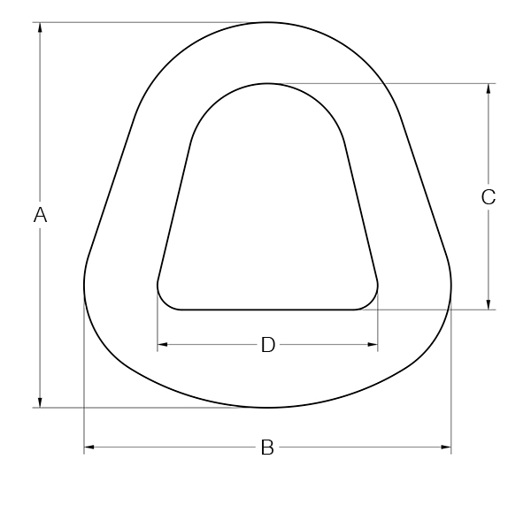 Machining & Welding 10 in 2-Ply Steel Triangle