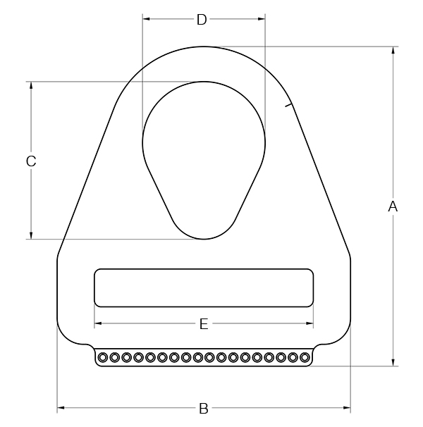 Machining & Welding 2 in Wire Mesh Triangle