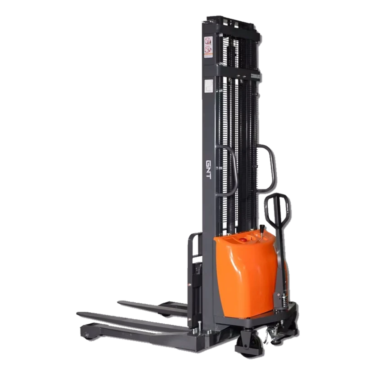 GNT Lifts G33EA-118 Semi-Electric Straddle Stacker 3,300 lbs