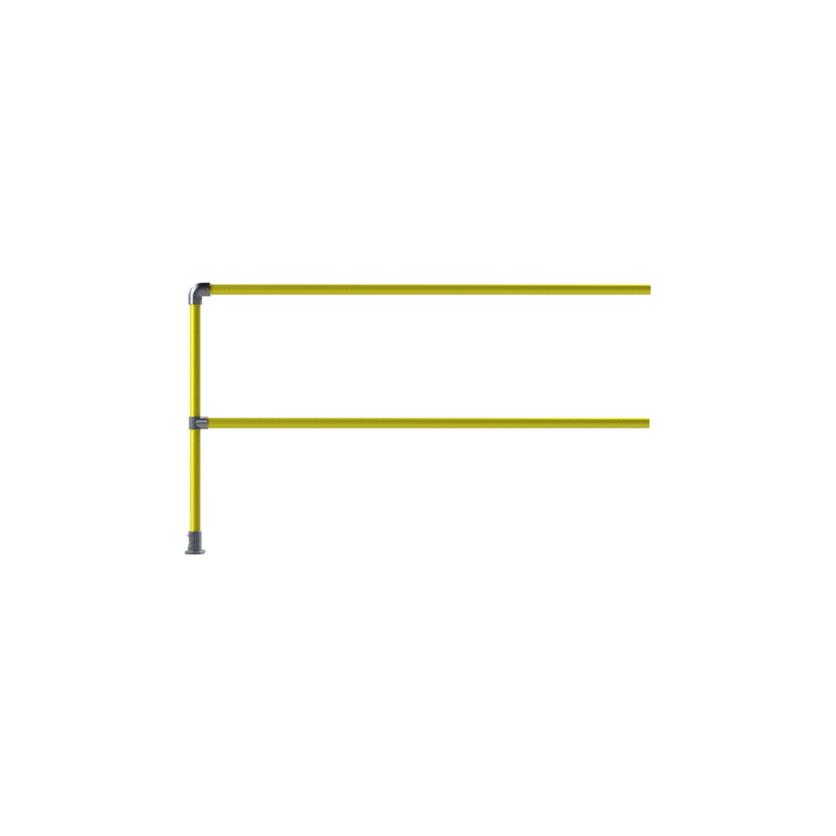 Safety Rail Co. Accu-Fit Express Kit, 6' Extension, Galvanized