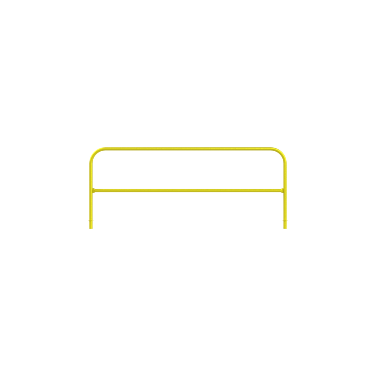 Safety Rail Co. Mobile Safety Rail, 8 ft, Yellow