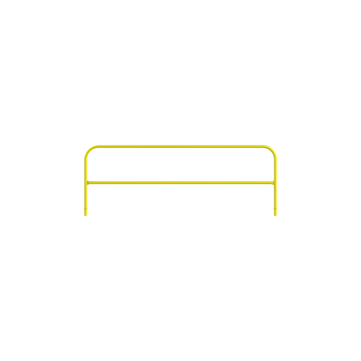 Safety Rail Co. Mobile Safety Rail, 9 ft, Yellow