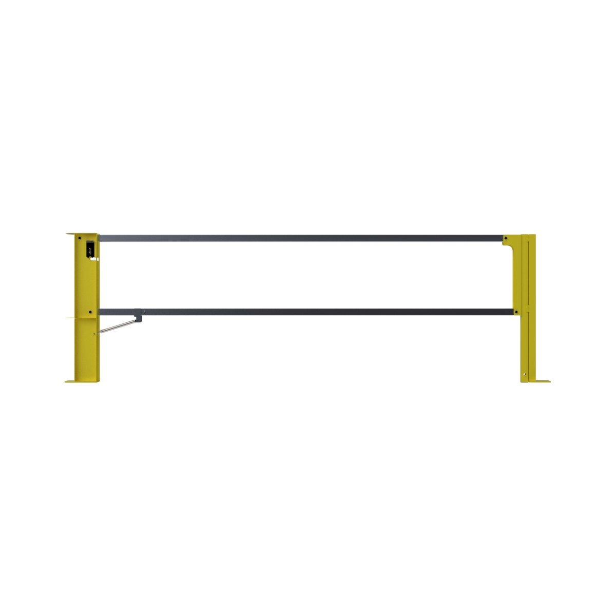 Safety Rail Co. 12' Cantilever Gate, Single, Yellow
