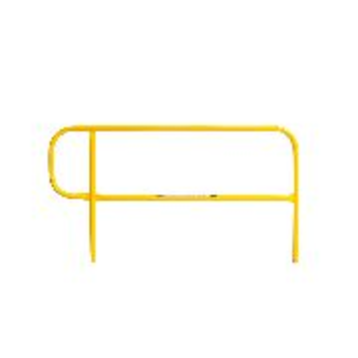 Safety Rail Co. Pit Finish Safety Rail, 6 ft, Yellow