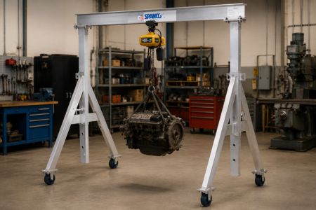 SPANCO 2ALU1208 ALUMINUM GANTRY CRANE