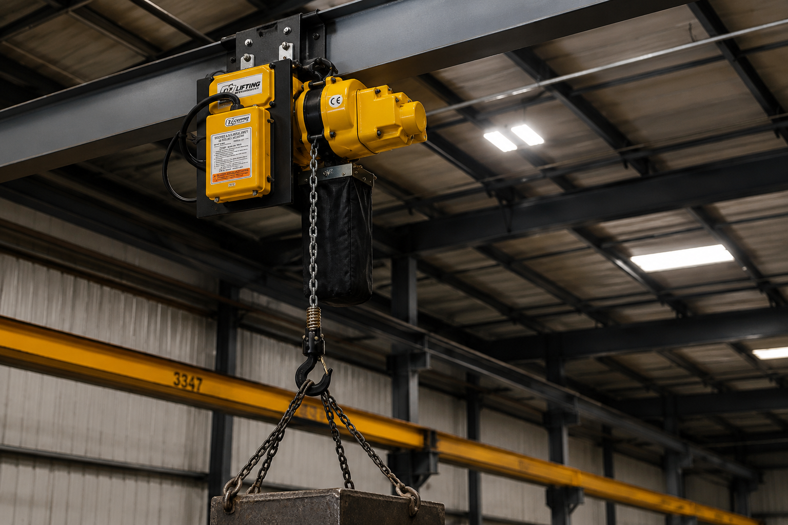 The 1000 lb Electric Chain Hoist with Wireless Control Changes How You Work at Height
