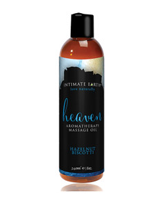 203918 - Intimate Earth Massage Oil Heaven Hazelnut Biscotti 240 Ml 203918 - Intimate Earth Massage Oil Heaven Hazelnut Biscotti 240 Ml