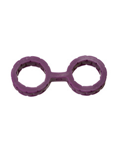 216823 - Japanese Style Bondage Silicone Cuffs - Small 216823 - Japanese Style Bondage Silicone Cuffs - Small