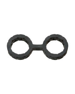 216824 - Japanese Style Bondage Silicone Cuffs - Small 216824 - Japanese Style Bondage Silicone Cuffs - Small