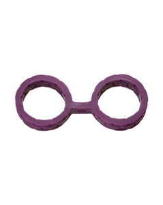 216826 - Japanese Style Silicone Bondage Cuffs - Large 216826 - Japanese Style Silicone Bondage Cuffs - Large