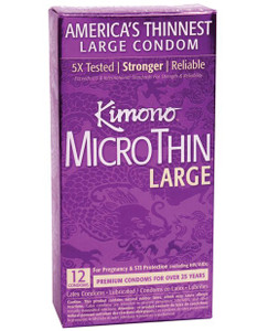 217320 - Kimono Microthin Large - 12 Pack 217320 - Kimono Microthin Large - 12 Pack