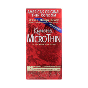 217331 - Kimono Microthin Ultra Thin - 12 Pack 217331 - Kimono Microthin Ultra Thin - 12 Pack