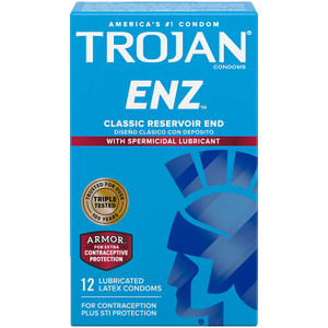 217528 - Trojan Enz Spermicidal - 12 Pack 217528 - Trojan Enz Spermicidal - 12 Pack