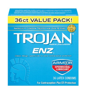 217529 - Trojan Enz Spermicidal - 36 Pack 217529 - Trojan Enz Spermicidal - 36 Pack