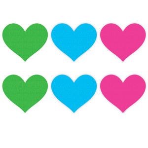 224204 - Neon Heart Pasties 224204 - Neon Heart Pasties