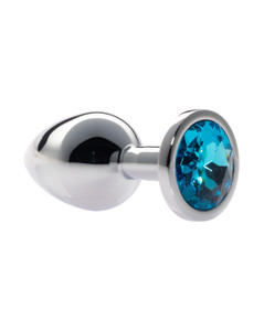 231505 - Kinki Range Alloy Gem Butt Plug - 3.2 Inch 231505 - Kinki Range Alloy Gem Butt Plug - 3.2 Inch