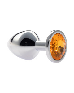 231514 - Kinki Range Alloy Gem Butt Plug - 3.2 Inch 231514 - Kinki Range Alloy Gem Butt Plug - 3.2 Inch