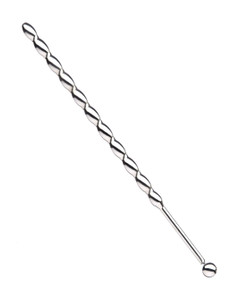232101 - Kinki Range Stainless Steel Twisted Penis Plug 5.9 Inches 232101 - Kinki Range Stainless Steel Twisted Penis Plug 5.9 Inches