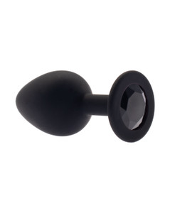 232538 - Kinki Range Silicone Gemmed Butt Plug - 3.1 Inch 232538 - Kinki Range Silicone Gemmed Butt Plug - 3.1 Inch