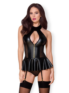233680 - Obsessive Heavenly - Corset And Thong 233680 - Obsessive Heavenly - Corset And Thong