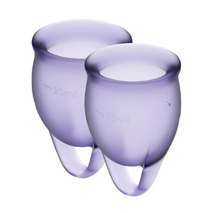 234290 - Satisfyer Feel Confident Menstrual Cup 234290 - Satisfyer Feel Confident Menstrual Cup