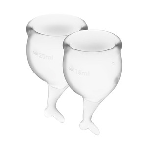 234302 - Satisfyer Feel Secure Menstrual Cup 234302 - Satisfyer Feel Secure Menstrual Cup