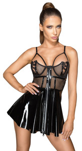 240082 - Vinyl Mini Dress 240082 - Vinyl Mini Dress