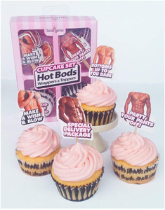 242690 - Hot Bod Cupcake Set 242690 - Hot Bod Cupcake Set
