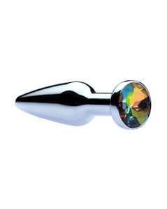 231765 - Kinki Pointed Jewelled Butt Plug - 4.4 Inch 231765 - Kinki Pointed Jewelled Butt Plug - 4.4 Inch