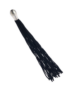 245016 - Bound X Suede Flogger With Metal Ball Handle 245016 - Bound X Suede Flogger With Metal Ball Handle