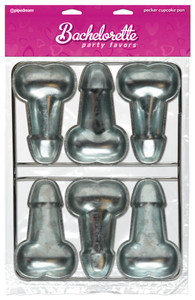 6639 - Pecker Cup Cake Pan 6639 - Pecker Cup Cake Pan
