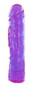 24550 - Reflective Gel 8.5 Inch Veined Chubby Dong 24550 - Reflective Gel 8.5 Inch Veined Chubby Dong